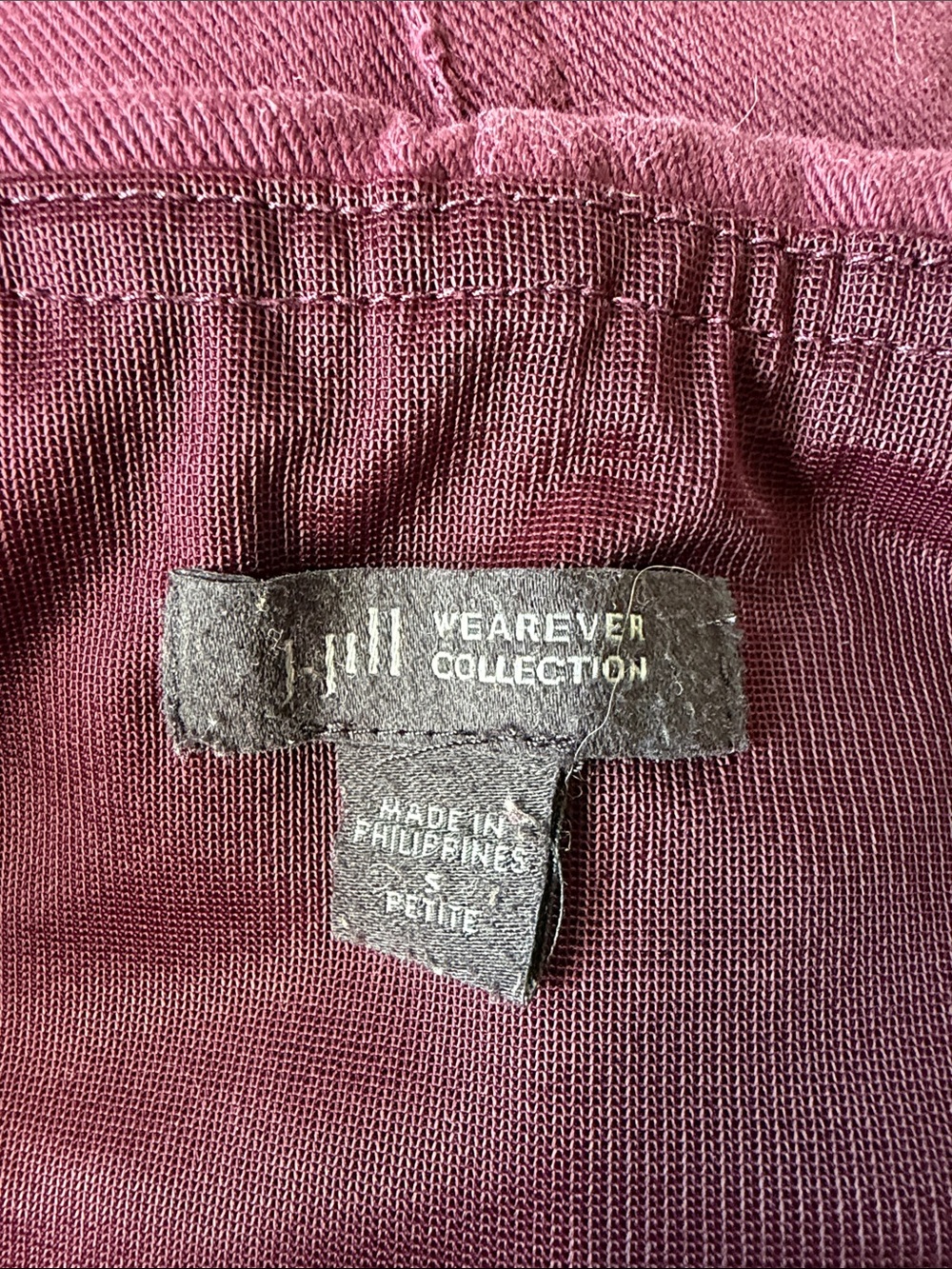 Women’s Petite Burgundy Bottoms